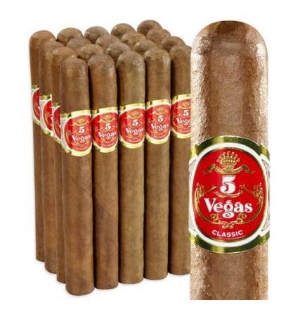 5 Vegas Classic Double Corona Double Corona (6.0"x48) Pack of 20