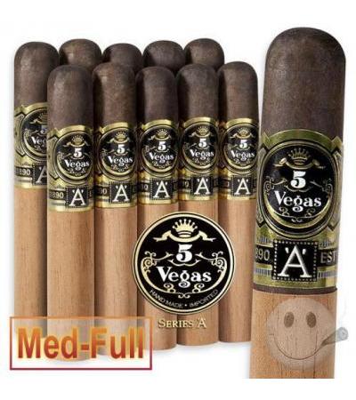5 Vegas Series 'A' Archetype Toro (6.0"x50) Pack of 10