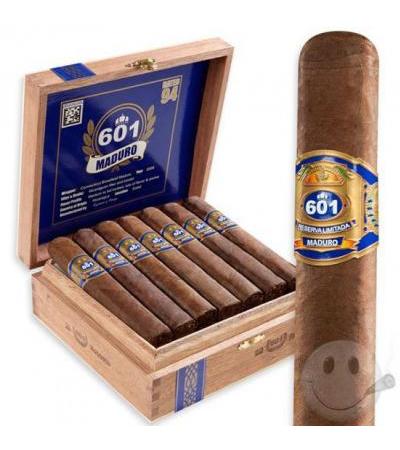 601 Blue Label Maduro Torpedo (6.1"x52) Box of 20