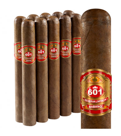 601 Red Habano Toro Toro (6.0"x50) Pack of 10