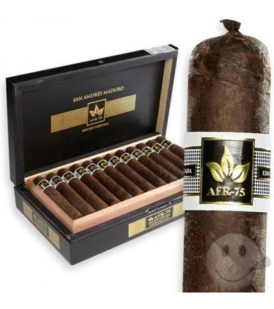 A. Flores AFR-75 San Andres Maduro Short Robusto (4.0"x54) Box of 24