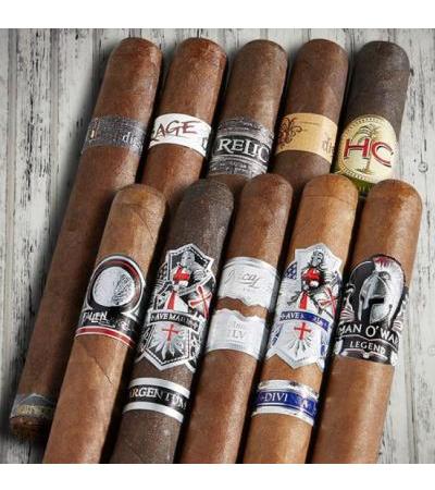 AJ's Clown Car Corona Sampler 10 Cigars