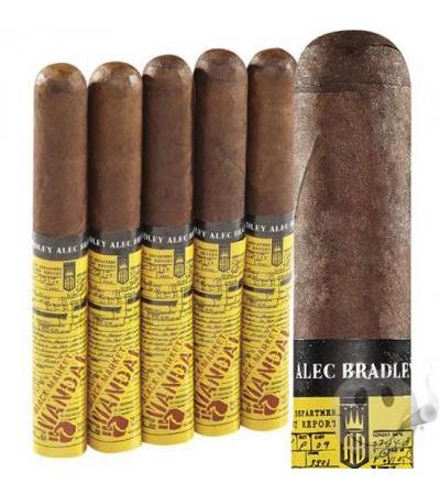 Alec Bradley Black Market Vandal 5-Pack Toro (6.2"x54) Pack of 5