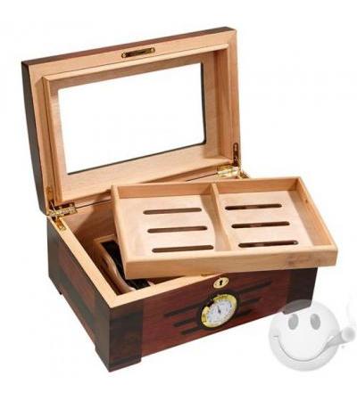 Art Deco Humidor Art Deco Humidor 60 Cigar Capacity
