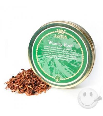 Ashton Winding Road Pipe Tobacco Ashton Winding Road 1.75 Ounce Tin