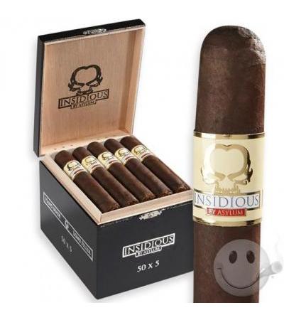Asylum Insidious Maduro Robusto (5.0"x50) Box of 25