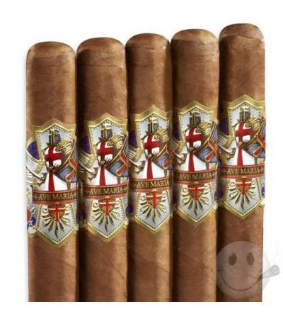Ave Maria Crusader Robusto (5.0"x52) Pack of 5