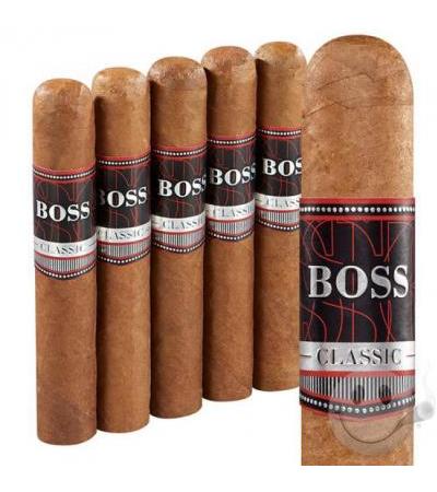 Boss Classic Robusto Robusto (5.0"x52) Pack of 5