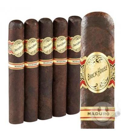 Brick House Maduro Robusto Robusto (5.0"x54) Pack of 5