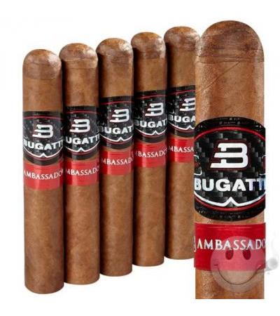 Bugatti Ambassador Robusto Robusto (5.0"x52) Pack of 10
