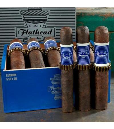 CAO Flathead Gearbox Robusto Extra (5.5"x54) Box of 10