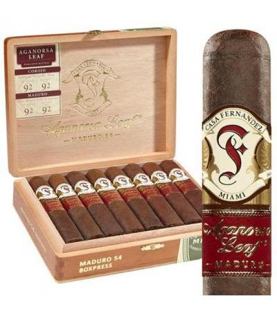 Casa Fernandez Aganorsa Leaf Maduro Toro (6.5"x50) Pack of 5