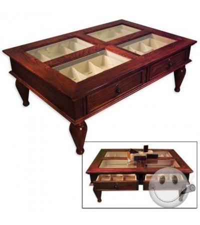 Coffee Table Mahogany Humidor Coffee Table Mahogany Humidor - 400 Capacity 400 Cigar Capacity