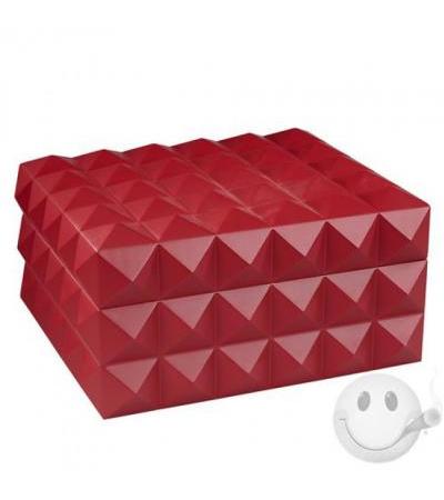 Colibri Quasar Humidor - Red Colibri Quasar 125ct Humidor - Red 125 Cigar Capacity