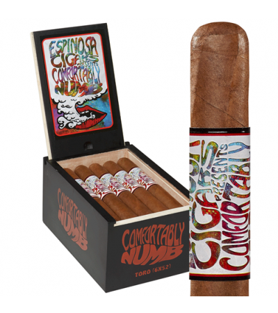 Comfortably Numb by Espinosa Vol. 1 Toro (6.0"x52) Box of 20