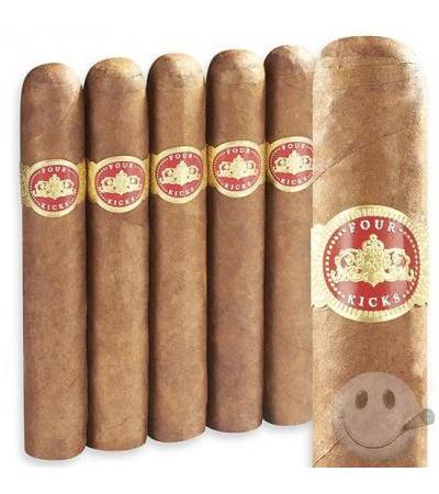 Crowned Heads Four Kicks Robusto 5-Pack Robusto (5.0"x50) Pack of 5