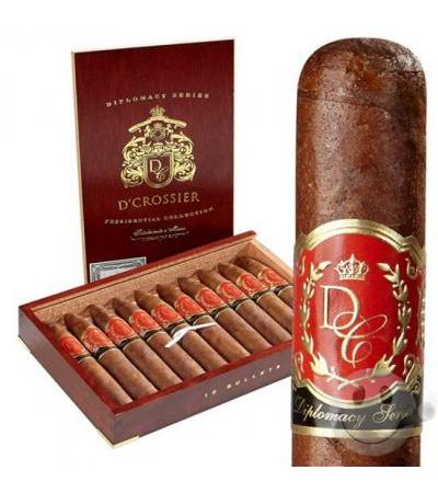 D'Crossier Diplomacy Series Presidential Collection Torpedo (5.1"x58) Pack of 5