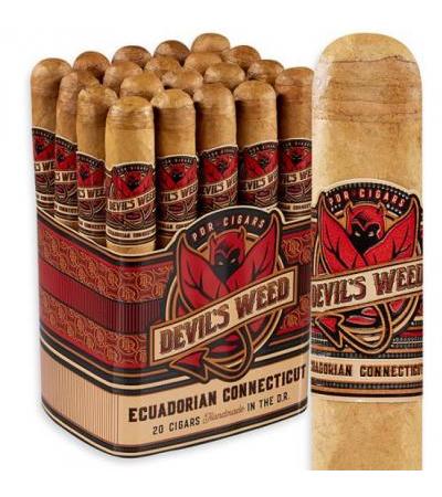 Devil's Weed Connecticut Belicoso (6.2"x46) Pack of 20