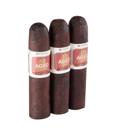 Dunhill Aged Maduro Short Robusto (4.0"x54) Pack of 3