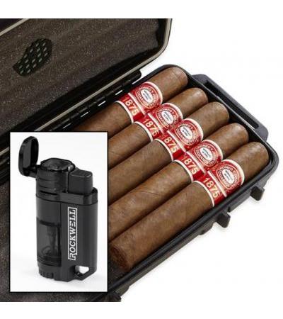 El Gordo #43: Romeo + Herf-a-Dor 5 Cigars + Accessories