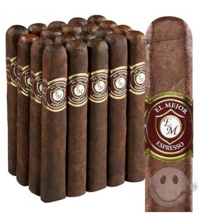 El Mejor Espresso Robusto (5.5"x50) Pack of 20