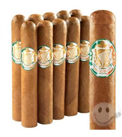 Erin Go Bragh Irish Whiskey Robusto Robusto (5.0"x50) Pack of 10