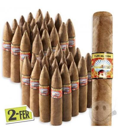 Flor del Todo Corona (5.5"x45) Pack of 40