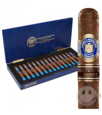 Flores y Rodriguez Connecticut Valley Reserve Azul Belicoso (5.5"x54) Jar of 19