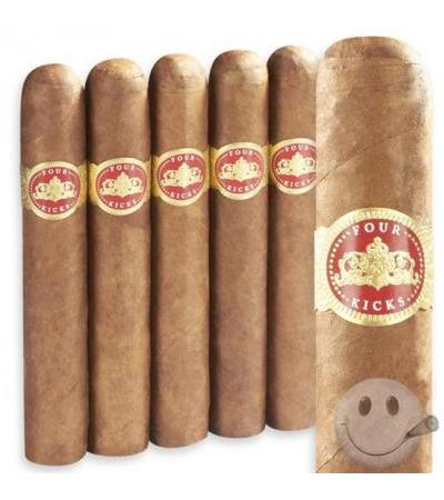 Four Kicks Robusto Extra Robusto (5.5"x56) Pack of 5