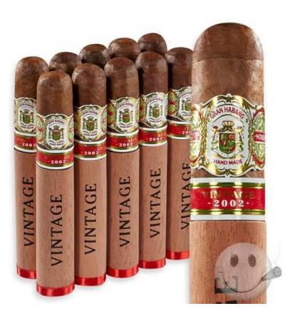 Gran Habano Vintage 2002 Robusto Robusto (5.0"x50) Pack of 10