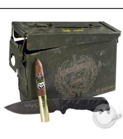 Gurkha Black Ops Rubicon 28 Cigars + Case + Knife