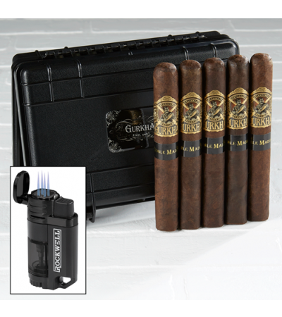 Gurkha El Gordo Doble Maduro Herf-A-Dor Combo 5 Cigars