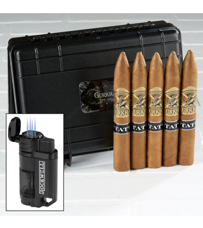 Gurkha El Gordo Status Herf-A-Dor Combo 5 Cigars