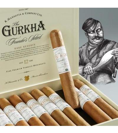 Gurkha Founder's Select Robusto (5.0"x50) Box of 10