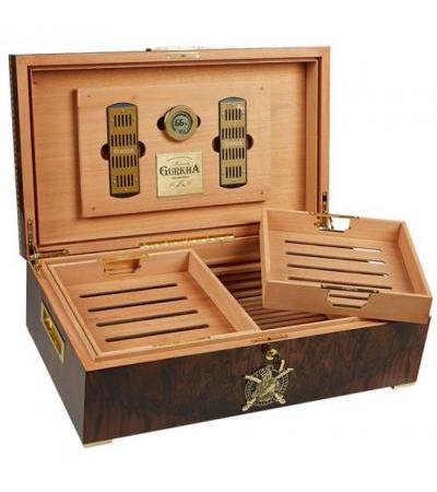 Gurkha Special Edition Humidor Gurkha Special Edition Humidor - Black 200 Cigar Capacity