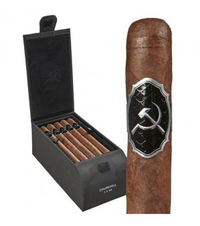 Hammer & Sickle Trademark Maduro Toro (6.0"x50) Pack of 5