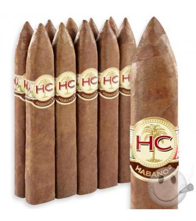 HC Series Habano2 Belicoso Belicoso (6.0"x54) Pack of 10