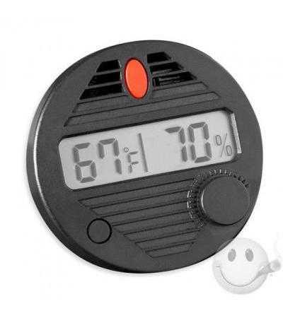 Hygro-Set Adjustable Digital Hygrometer Hygro-Set Adjustable Digital Hygrometer Round