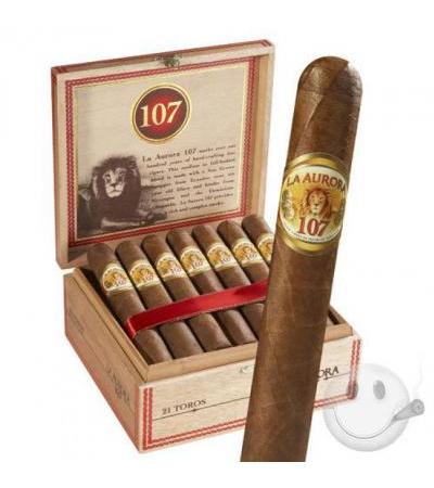 La Aurora 107 Belicoso (6.2"x52) Box of 21