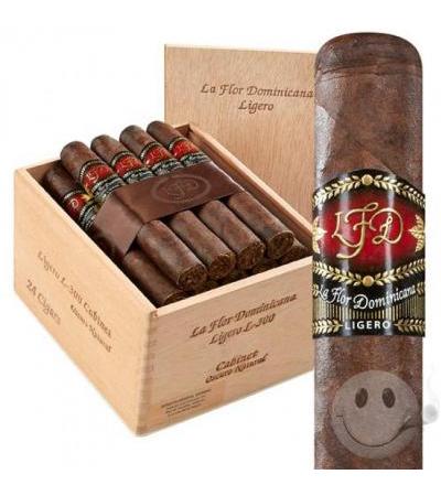 La Flor Dominicana Ligero Cabinet Robusto (4.7"x48) Box of 24
