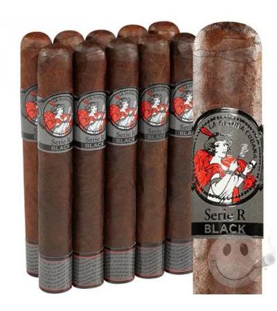 La Gloria Cubana Serie R Black No. 58 Gordo (6.7"x58) Pack of 10
