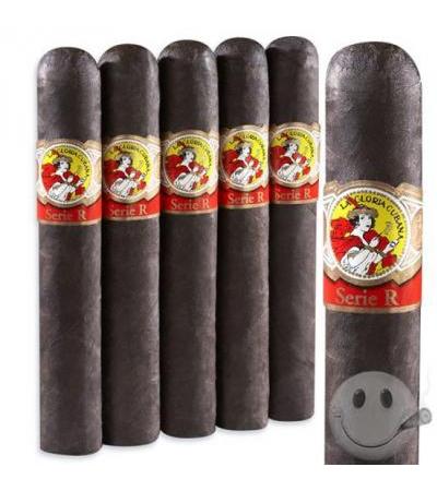 La Gloria Serie R No. 5 Robusto Extra (5.5"x54) Pack of 10