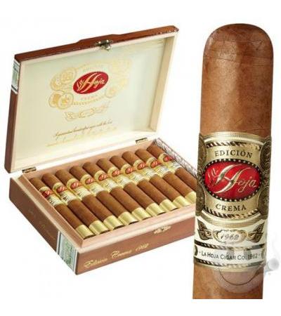 La Hoja Edicion Crema 1962 Gordo (6.0"x60) Box of 20
