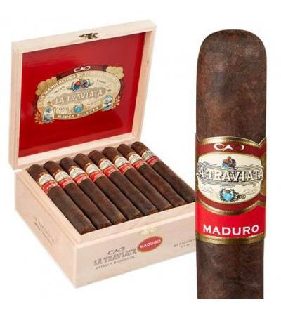La Traviata Maduro by CAO Robusto (4.5"x50) Box of 30