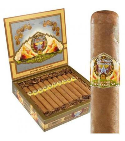 La Vieja Habana Connecticut Belicoso (6.0"x54) Box of 20