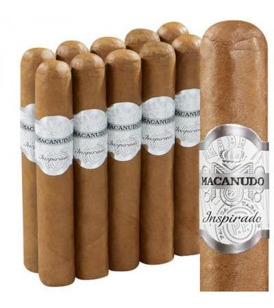Macanudo Inspirado White Robusto Robusto (5.0"x50) Pack of 10
