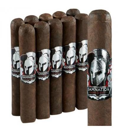 Man O' War Damnation 10-Pack Robusto (5.0"x50) Pack of 10