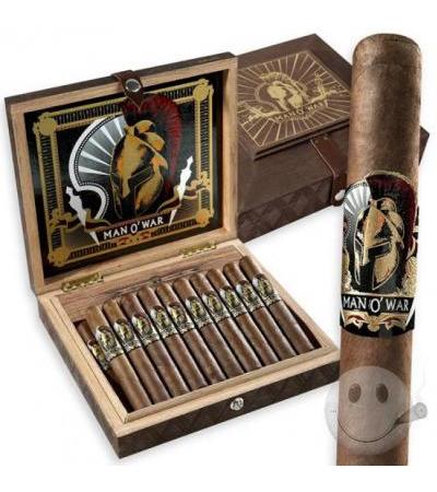 Man O' War Double Corona (7.5"x52) Pack of 5