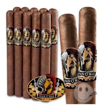 Man O' War Double Corona Double Corona (7.5"x52) Pack of 10