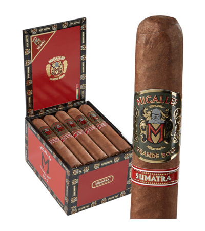 Micallef Grande Bold Sumatra Corona (5.0"x45) Box of 25